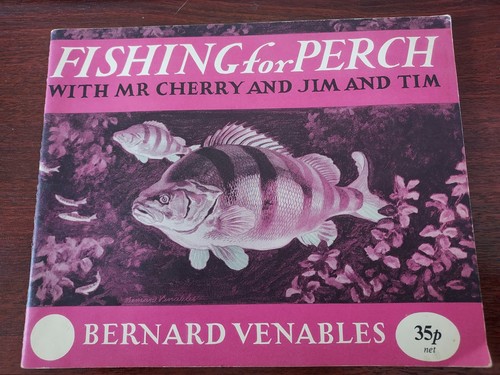 Vintage fishing for perch - perch, by