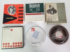 6x 5" Reel To Reel Tape Bundle