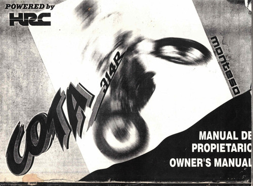 Montesa owner manual - montesa, owner's