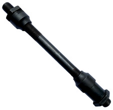 REAR WHEEL HOLLOW QUICK RELEASE BIKE CYCLE TOTAL AXLE CONES, SPACER & LOCKNUTS