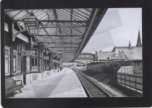 Doune railway station - railway,