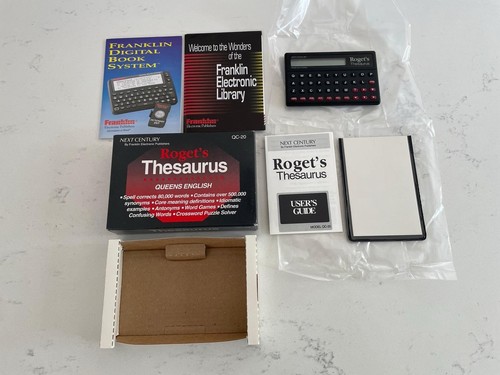 Roget pocket thesaurus - pocket,
