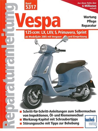 Vespa 125ccm lxv s - lx,, ,