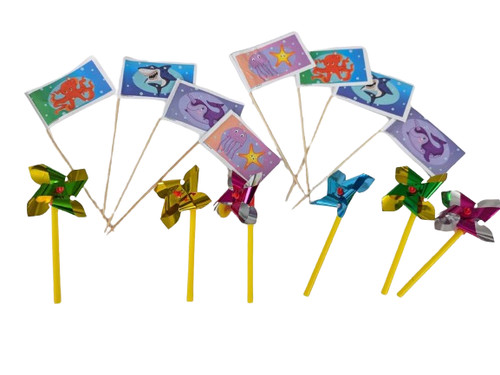 Beach fun mini windmills - beach,