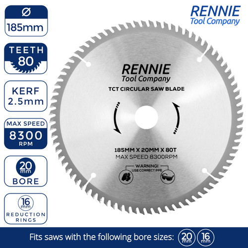 Tct circular saw blade 185mm - saw,