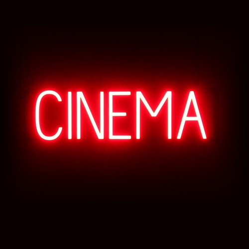 Spellbrite cinema sign neon - spellbrite, |