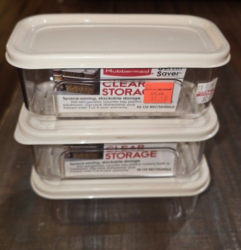 Vintage rare rubbermaid clear - rubbermaid,