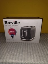 Breville Bold Collection 2 Slice Toaster Black New In Box