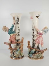 Pair Of Large Victorian Vases