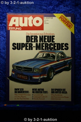 Car magazine amg super - car,
