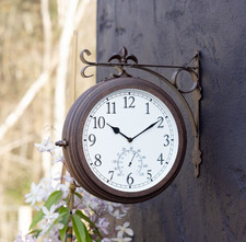 Outdoor Patio Station Clock