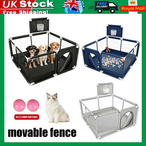 Large pet playpen portable - large, dog