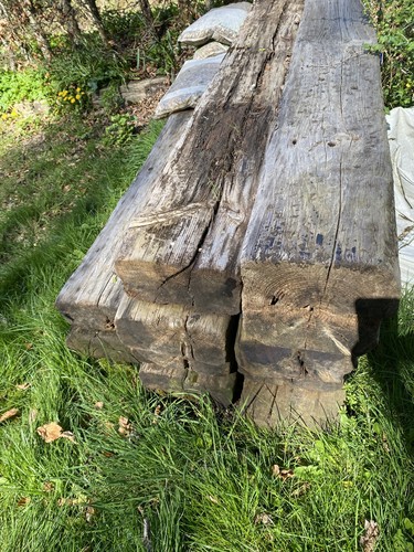 Reclaimed railway sleepers - reclaimed,