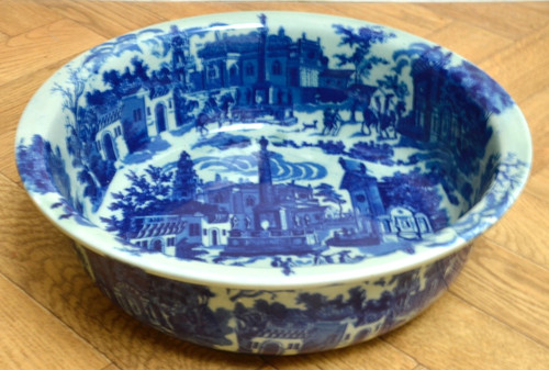 Victoria ware blue and white - ware,