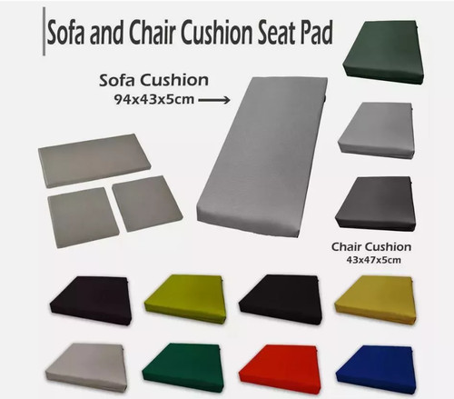 3pcs rattan chair cushion - &,