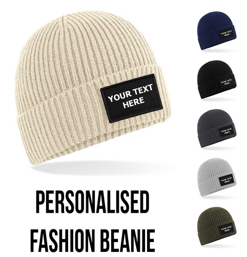 Personalised beanie hat - beanie,