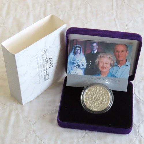 2007 diamond wedding piedfort - 2007,
