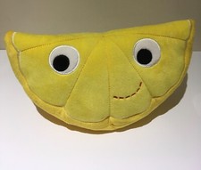 Kidrobot Yummy World soft plush lemon slice -  RARE USA import. VGC 
