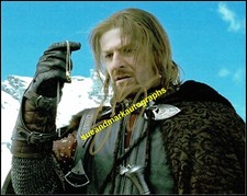 Sean Bean The Lord Of The Rings Boromir Autograph Signed UACC RD 96