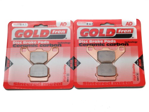 Brake pads front - rear, for
