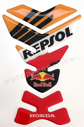 Repsol red tank pad honda - b,