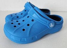 Light blue soft rubber slip on