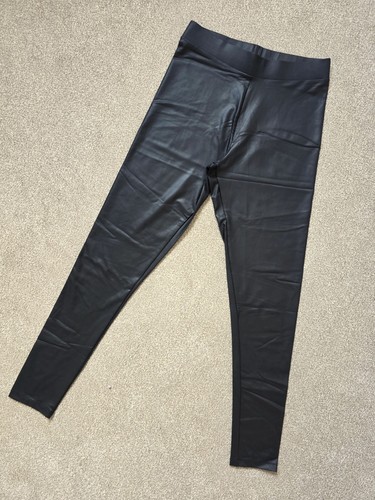 New look black faux - new, leather