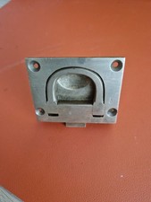 Old Brass Flush Inset Handle Pulls Drawer