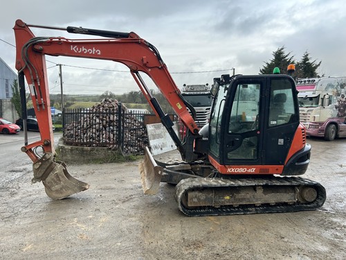 2017 kubota kx080 excavator - 2017,