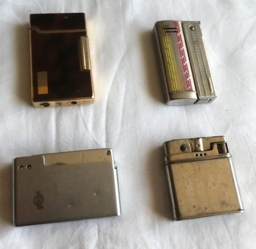 Lot old vintage lighter - 4x,