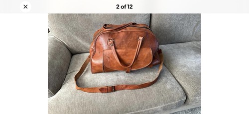 Genuine leather vintage - genuine,