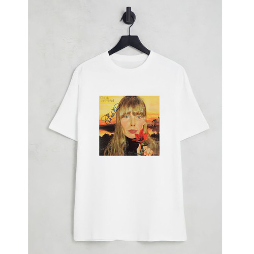 Joni mitchell album signed - mitchell,