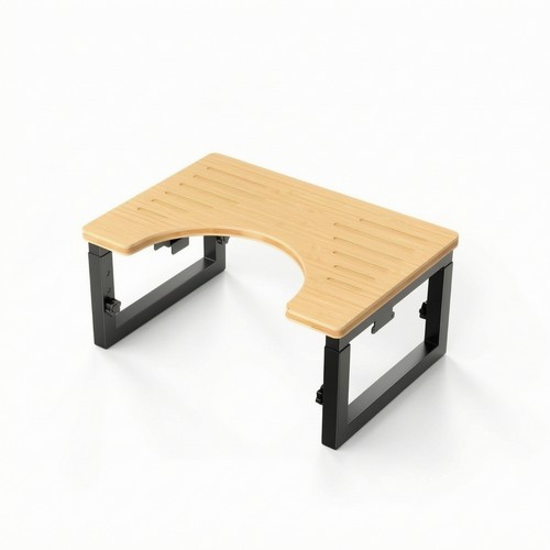 Wooden toilet foot stool - wooden,