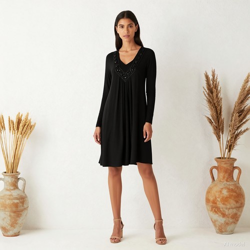 Party dress peruzzi black - black, uk
