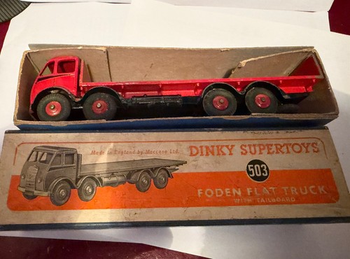 Dinky toys 503 foden - dinky, flat