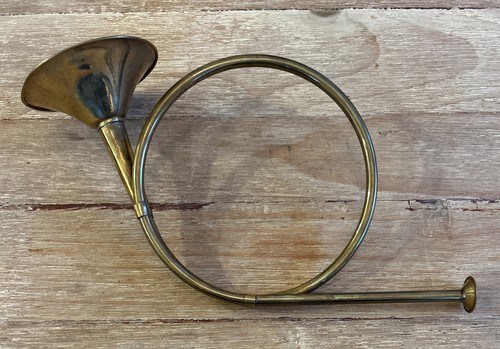 Vtg brass french - french, 12"