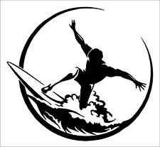 Surf Wave vinyl sticker car decal van graphics campervan surfing large