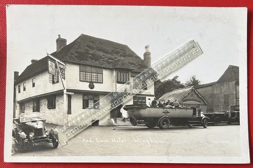 Wingham charabanc motor - motor, bus