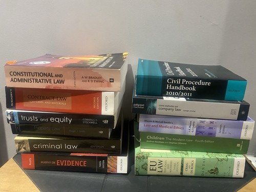 Law books bundle set - books, of