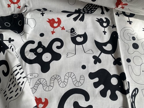 Ikea cotton fabric - 2008, eva