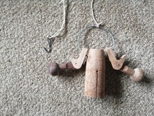 Wooden Wind Chime Unusual Sri Lankan Handmade