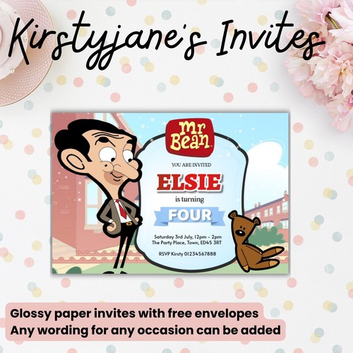 Birthday party invitations