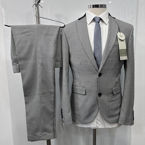 Next black white houndstooth - next, &