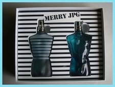 Gaultier LE MALE gift set 125ml EDT & 125ml Aftershave -NEW- PART OF BOX MISSING