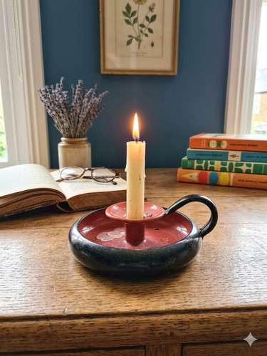 Vintage red enamel - vintage,