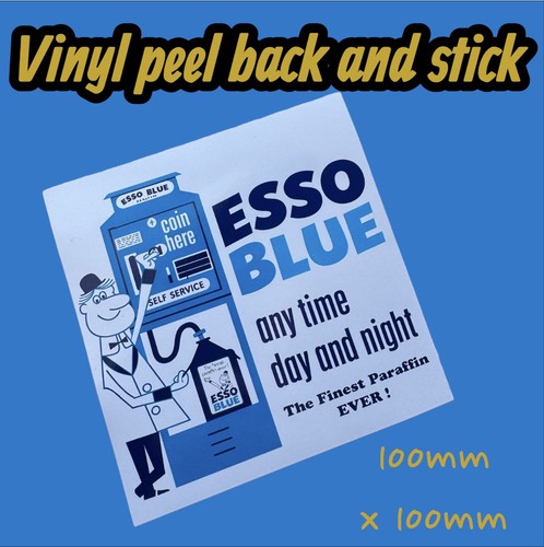 Esso blue paraffin vintage jug - esso,