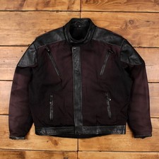 Vintage leather jacket - jacket, 44