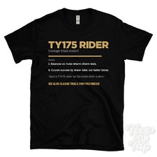 TY175 Rider T-Shirt - Funny