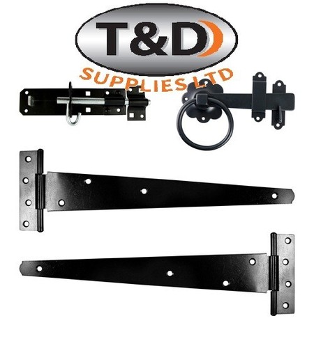 Side gate kit black - side,