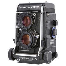 Mamiya C330 S Professional w/Sekor S 80mm f2.8 Medium Format TLR 6x6 (New Seals)